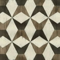 thumbnail image 2 of Vess, June Erica 26x26 White Modern Wood Framed Museum Art Print Titled - Driftwood Geometry IX, 2 of 4