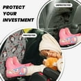 thumbnail image 3 of Goofa Halloween Gnome Pattern Car Back Seat Protector for Kids (2 Pack) ,Anti-kick Storage Mat for Car Seats,Shields from Footprints, 3 of 6