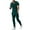 Green, variant on Miqool Men's Tracksuits 2 Piece Sets Causal Short Sleeve Lace-up Shirt and Long Jogger Pants Athletic Jogging Outfits Sweatsuit Sets