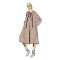 thumbnail image 4 of Vogue Patterns Sewing Pattern Misses' Coat-Xs-S-M, 4 of 5