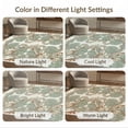thumbnail image 7 of ODIKA 6'x9' Washable Area Rug Non-Slip, Chair-Friendly, Tropical Snake Garden Motif Stylized Nature Print Floor Covering for Dining Room, Under Table, Office Décor, 7 of 7