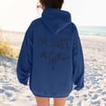 thumbnail image 6 of XIAOCHA Men's I'M Just A Girl Graphic Print Hoodie Long Sleeve Hooded Pullover Knit Top Soft Playful Casual Hoodies, 6 of 8