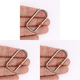 thumbnail image 1 of D forma titanium aleación tornillo de tornillo de tornillo clip de llavero, 1 of 8