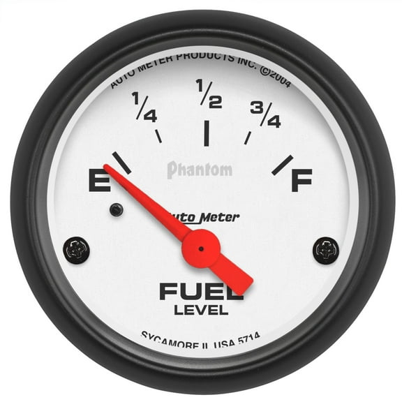 AUTO METER 5714 2IN FUEL LEVEL, 0 E/90 F, SSE, GM, 65-PRESENT