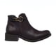 thumbnail image 2 of Dúo Botín Mujer Moda Casual Urbano Cómodo Café Tipo Piel Broche Negro Tipo Gamuza Cinta 046D1C cafe 23 Incógnita 046D1C, 2 of 12
