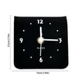 thumbnail image 2 of Qholemyo Small Clock Decorative Ornaments Desktop Clock Living Room Modern Easy Tabletop Desktop Clock Home Decoration Batteries Are Not Included, 2 of 6