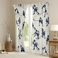thumbnail image 3 of Feelyou Eat Hockey Sleep Blackout Curtains Set of 2 (52x84 Each), Winter Sport Lover Window Curtains, Teens Kids Boys Girls Curtains and Drapes, Blackout Curtains Bedroom Decor, 3 of 6