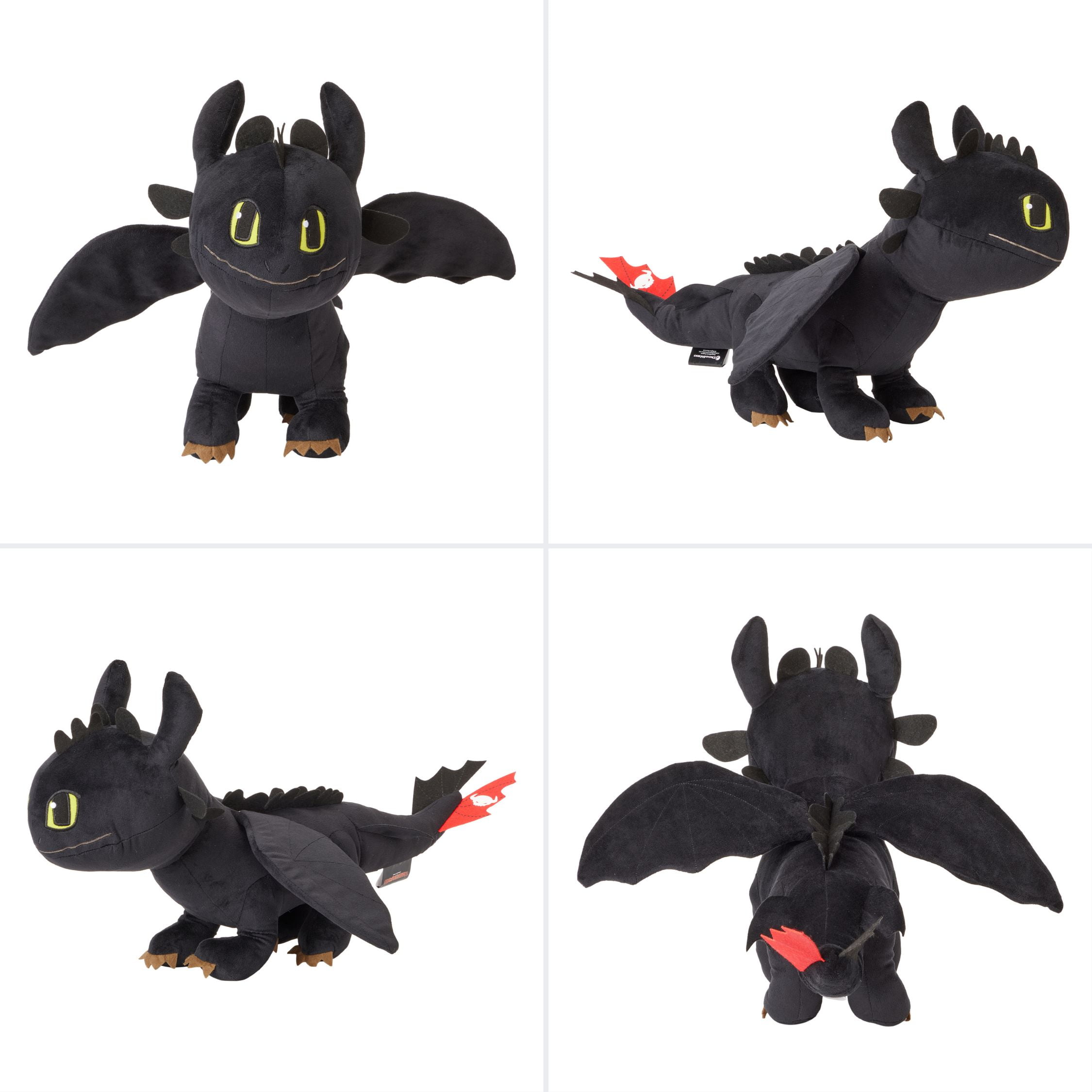 How To Train Your Dragon Toothless Kids Plush Bedding Cuddle and Decorative Pillow Buddy