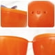 thumbnail image 4 of Huevos de Pascua, huevos de plástico para decoración con colores vivos, cáscaras de huevo de simulación con diseño DIY, 6x4x4 cm para fiesta de Pascua, decoración para relleno de cestas de regalo, 4 of 6