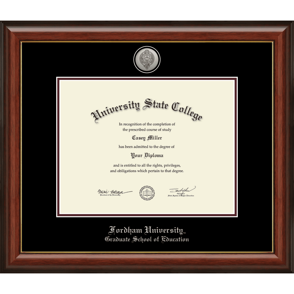 Fordham University Graduate School of Education Diploma Frame Walmart