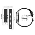 thumbnail image 2 of Sporty Breathable Silicone Watch Band Sweatproof Water Proofing and Comfortable Wearing Experience Compatible with Smartwatch, 2 of 5