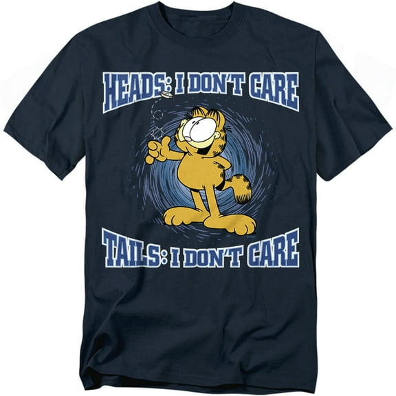 Garfield T-Shirt Heads Or Tails Unisex Graphic Tee For Men & Women