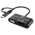 Cevemin 3 In 1 OTG Mobile Phone Connection Type C/Micro USB Host ...