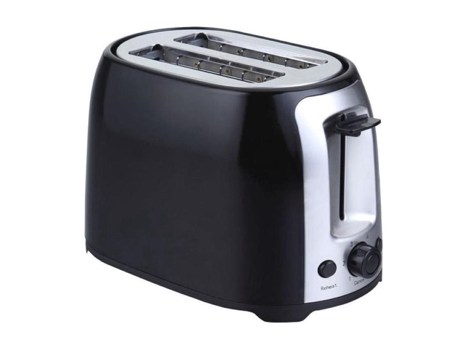Brentwood TS-292B Cool Touch 2-Slice Extra Wide Slot Toaster, Black