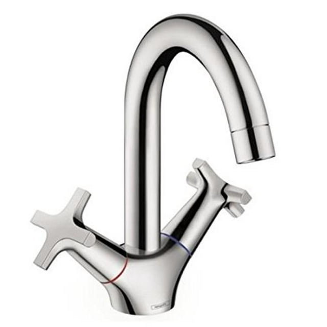 Hansgrohe 71270001 Logis Classic Single Hole Bathroom Faucet, Chrome