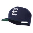 thumbnail image 2 of Old English E Embroidered Flat Bill Cap - Navy OSFM, 2 of 5
