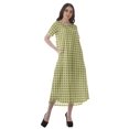 thumbnail image 2 of Moomaya Robes d'Été pour Femmes Imprimées Grande Taille en Coton Flex Robes pour Dames, 2 of 5