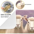 thumbnail image 2 of Sheeps in Field Dish Drying Mat, Absorbent Microfiber Pad Protector For Kitchen Counter Top Mat Dish Drainboard 18x24in Home Decor, 2 of 7