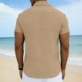thumbnail image 6 of Polo Shirts for Men - Royally Comfortable - Premium Bamboo Cotton Fabric - Soft Cotton Blend - Classic Fit Short Sleeve Khaki, 6 of 8