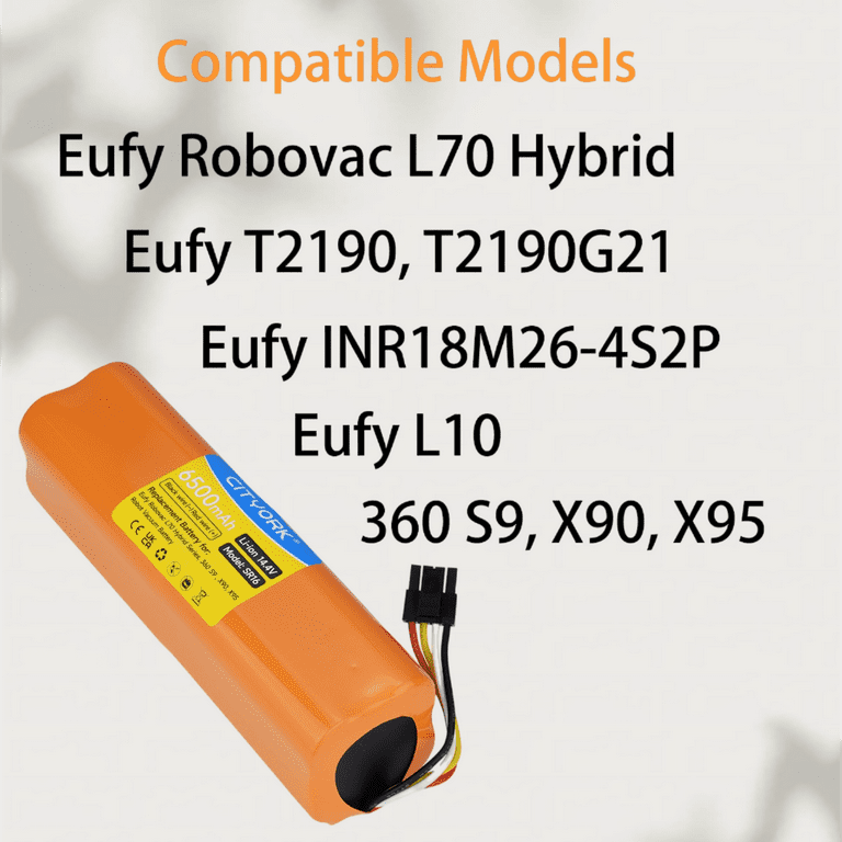 Amazon.co.jp: Eufy Robovac L70 hybrid バッテリー 360 X90 X95