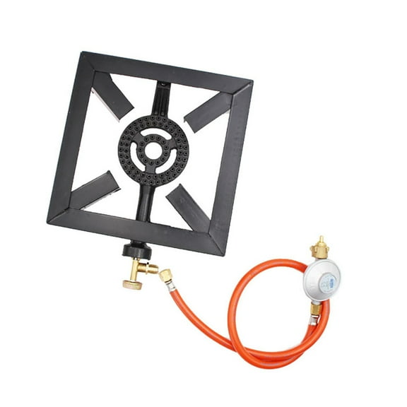 Two Gas Stove Camping Stove Gas Oven Oil Stove Climbing Stove 24.5X24.5CM