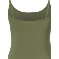 thumbnail image 4 of A2Y Women's Seamless Adjustable Basic Strap Camisole Light Olive SM, 4 of 5