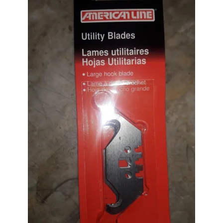 5 Pc.Hook Type Utility Blades By Americanline
