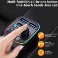 thumbnail image 3 of Bluetooth 5.3 FM Transmitter, Car Bluetooth Adapter, 30W PD 18W QC 3.0, 3 of 5