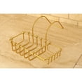 thumbnail image 2 of Kingston Brass CC2162 8-3/8 Inch Clawfoot Tub Hanging Soap and Sponge Holder in Polished Brass, 2 of 5