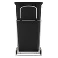 thumbnail image 4 of Rev-A-Shelf S Single 35-Qt Kitchen Cabinet Pullout Waste Container, Black, 4 of 9