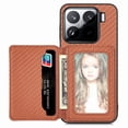 thumbnail image 1 of Case For FOXDOCK Xiaomi 15 Stand Function RFID Blocking Magnetic Card Holder Complete Camera Safety, 1 of 4