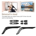 thumbnail image 4 of Steel TV Base for LCD Pedestal Screen Stand Home Universal Monitor Riser for 32 to 65 Inches, 4 of 8