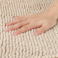 thumbnail image 3 of NOMADIC NOOK 2 Pcs Solid Bathroom Rug, Soft Plush Bath Mat Khaki 20" x 32", 3 of 6