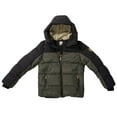 thumbnail image 3 of Boys 4-20 ZeroXposur Avalanche Fleece Lined Hooded Puffer Jacket Color: Ocean Size: M (8), 3 of 4