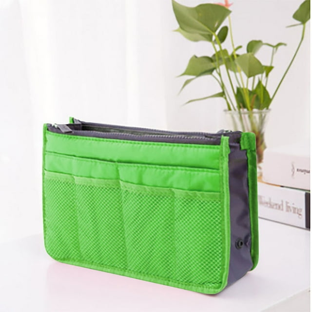 CQCYD Handbag Organizer Purse Insert, Large Travel Bag Organizer Liner Tidy Insert for Tote, Satchel, Diaper Bag, Multifunctional Handbag Storage Compartment Protector