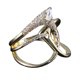 thumbnail image 2 of Anillo brillante Cobre con incrustaciones de circón Joyería de mano geométrica Anillo que combina con todo Wmkox8yii fajkfhkj2689, 2 of 7