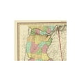thumbnail image 3 of Historic State Map - Georgia Alabama - Tanner 1825 - 23 x 29.80 - Vintage Wall Art, 3 of 5