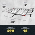thumbnail image 3 of Tow Tuff TTF-2762ACBR Heavy Duty 2-in-1 Aluminum Cargo Carrier with Bike Rack, 3 of 10