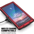 thumbnail image 3 of ELEHOLD for Samsung Galaxy S24 Ultra Case,Outdoor Sports Military Heavy Duty Full Body Cover with Built in Screen Protector Hidden Kickstand Shockproof Dustproof Case for Samsung S24 Ultra,Red, 3 of 9
