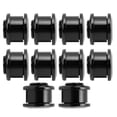 thumbnail image 2 of Pernos de cadena de aluminio de 4,9 mm para bicicletas de montaña - 10 piezas, negro, tornillos para cadena de una sola velocidad, 2 of 8