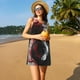 thumbnail image 3 of Fotbe Cool Black And White Dragon Vestido de Verano sin Mangas para Mujer – Vestido Midi Línea A, Estilo Camiseta Floral, Vestido Playero Casual y Fluido, 3 of 7