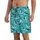 thumbnail image 2 of Balery Penguins On The Ice In The Sea Traje de Baño Estilo Hawaiano para Hombre, Shorts de Secado Rápido con Bolsillos-Medium, 2 of 6