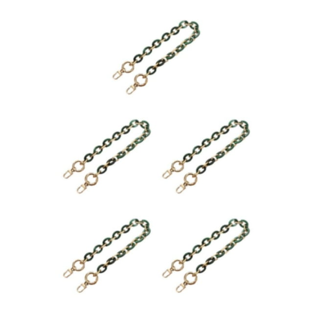 kurtrusly Bag Chains Individuality With Fashionable Accessories Sturdy And Durable L204-LS 5Set