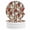 Brown, variant on Sunflowers Car Coasters for Cup Holders Set of 2 Absorbent, 2.56" Ceramic Stone Drinks Cupholder Coasters with Finger Notch Black White Check Sunshine Buffalo Bee Auto Interior Accessories for Women