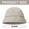 thumbnail image 2 of Sombrero de pescador transpirable con circunferencia de 56-58 cm, se puede abrochar, sombrero de verano para mujer que cubre el rostro con protector solar, 2 of 5
