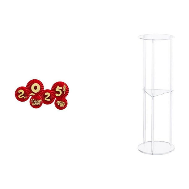 Abanico De Papel Acrílico Para Decoración De Primavera, Ideal Para La Pared, La Puerta, La Mesita De Noche O Cualquier Espacio Pequeño. Fácil De Armar Para La Oficina O El Balcón.