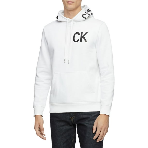 Calvin Klein Jeans - Logo Pullover Hoodie - Walmart.com - Walmart.com