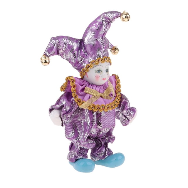 Muñeca Triangel de de 6 Pulgadas Muñeca Adornos de Exhibición Del Escritorio en hogar Púrpura CUTICAT Muñecas de porcelana coleccionables