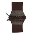 thumbnail image 4 of Cinturón Waspie atado para mujer, corsé ajustable elegante a la moda de PU, cinturón elástico para trabajo de oficina, café, 4 of 5
