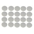 thumbnail image 2 of 20 Unids de Acero Inoxidable y Alfileres para Aretes,Pulseras Duradero de Usar - Tono plateado, 6 mm 6mm Sunnimix Colgantes de etiqueta en blanco de metal, 2 of 5